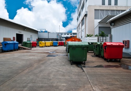 Recycling process in Southkensington