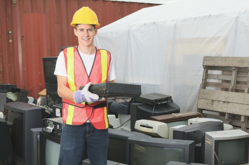 Secure document destruction during office clearance in South Kensington