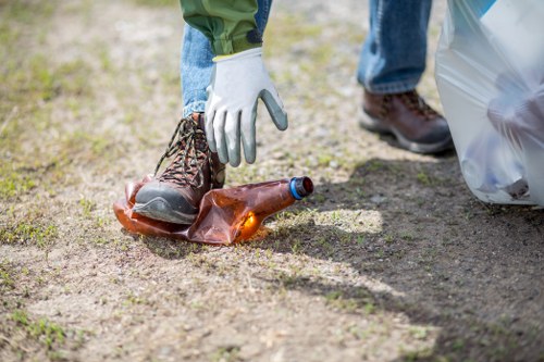 Eco-friendly disposal of garage items